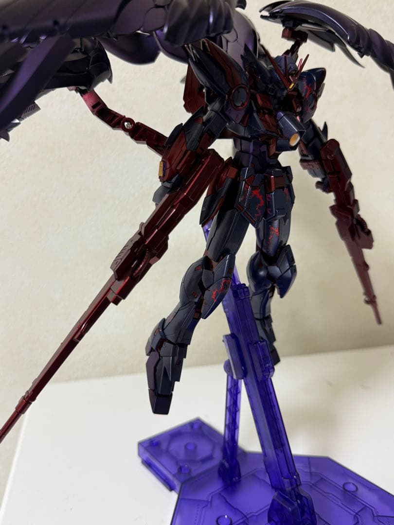 【完成品】MG ウイングガンダムゼロEW ver.Kaスノーホワイトプレリュード