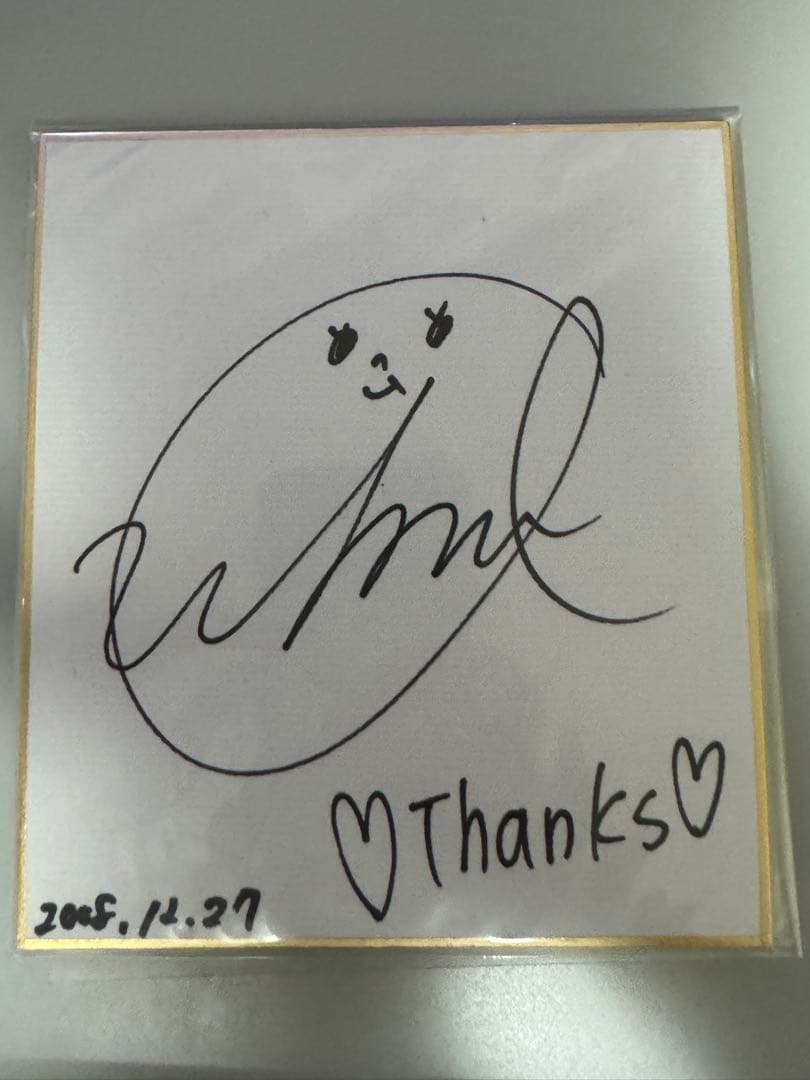 梶浦由記 FictionJunction 直筆サイン色紙 5枚セット 激レア