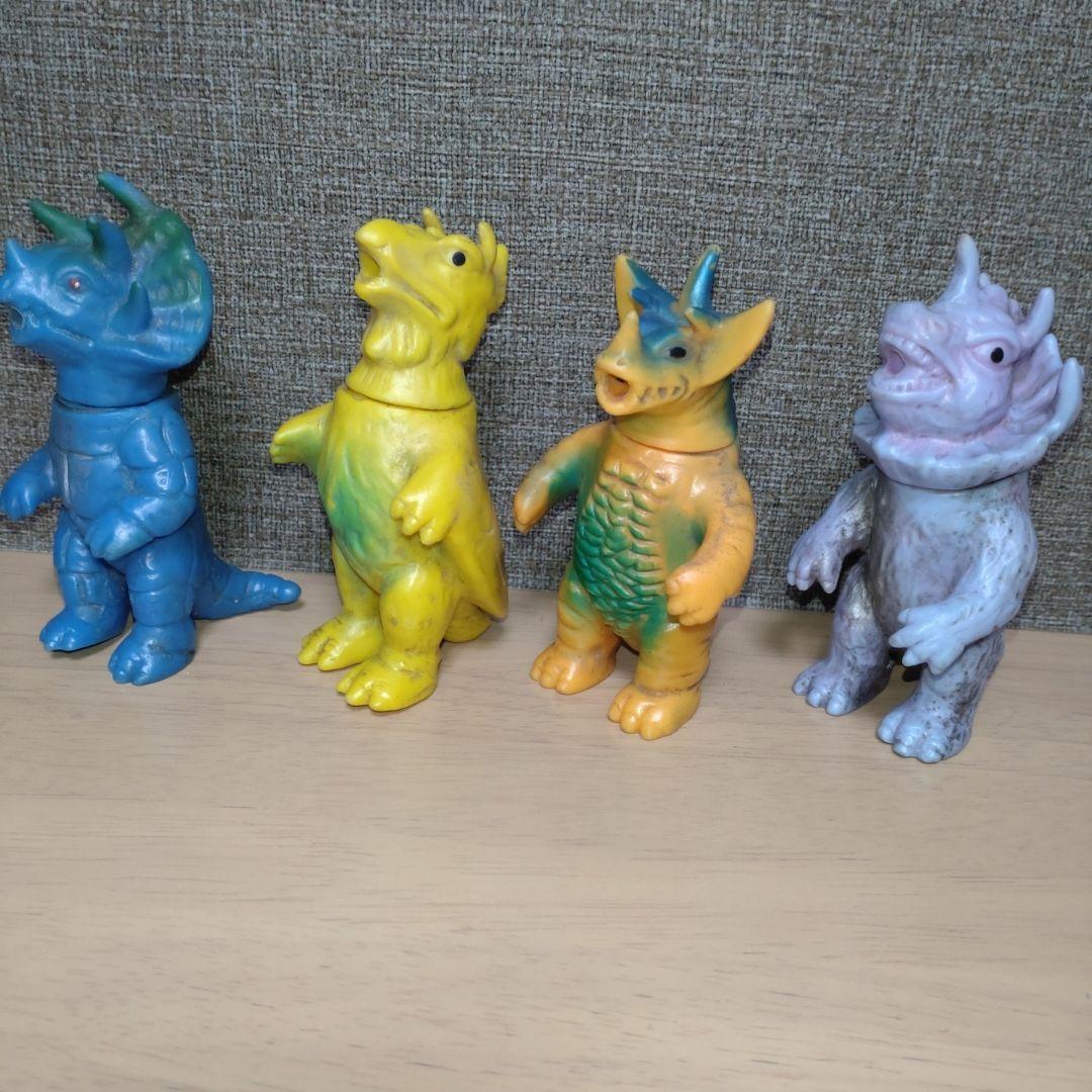 昭和レトロ パチ怪獣 ソフビ 無版権 オリジナル