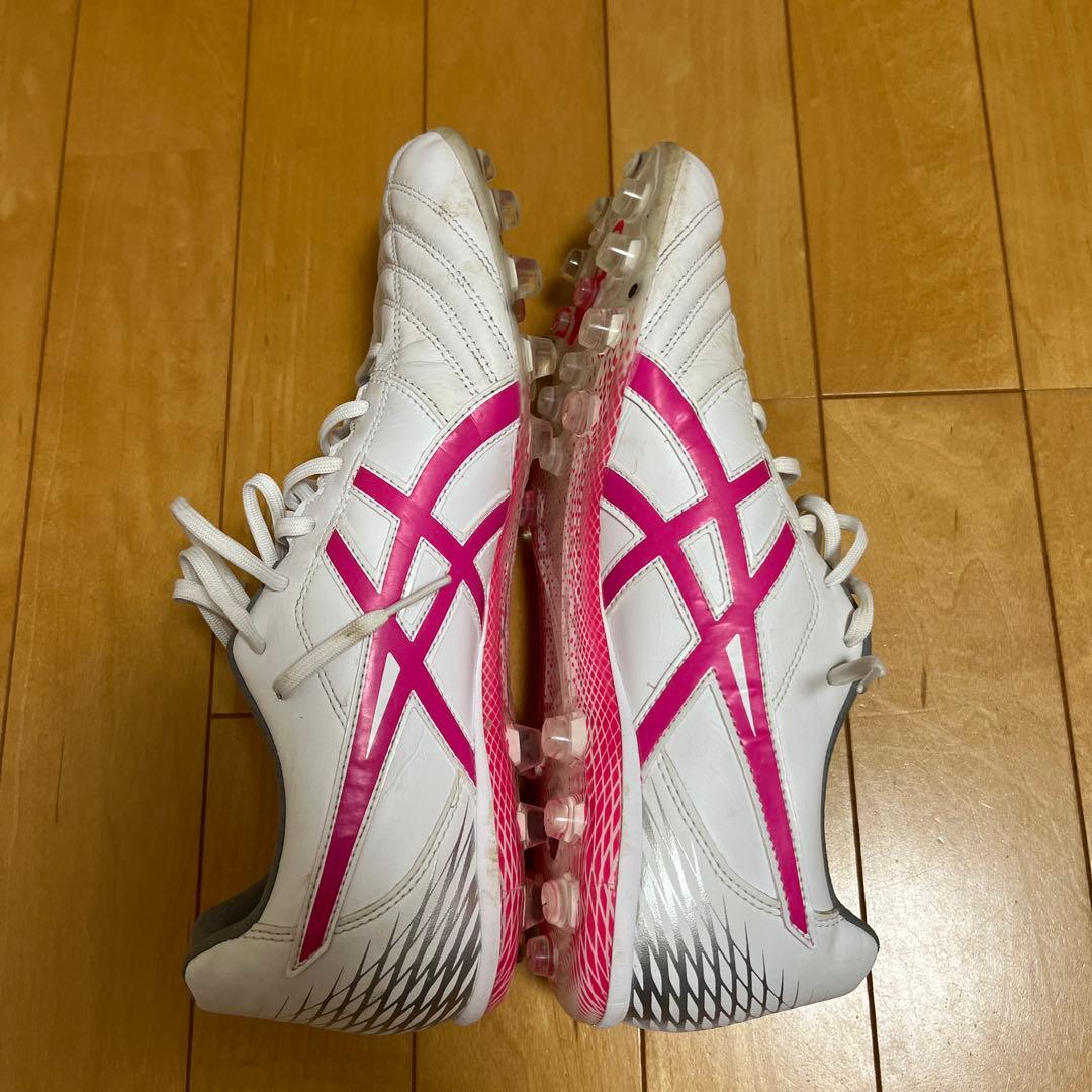 アシックスDSライトAG L.E. ホワイト×ピンク