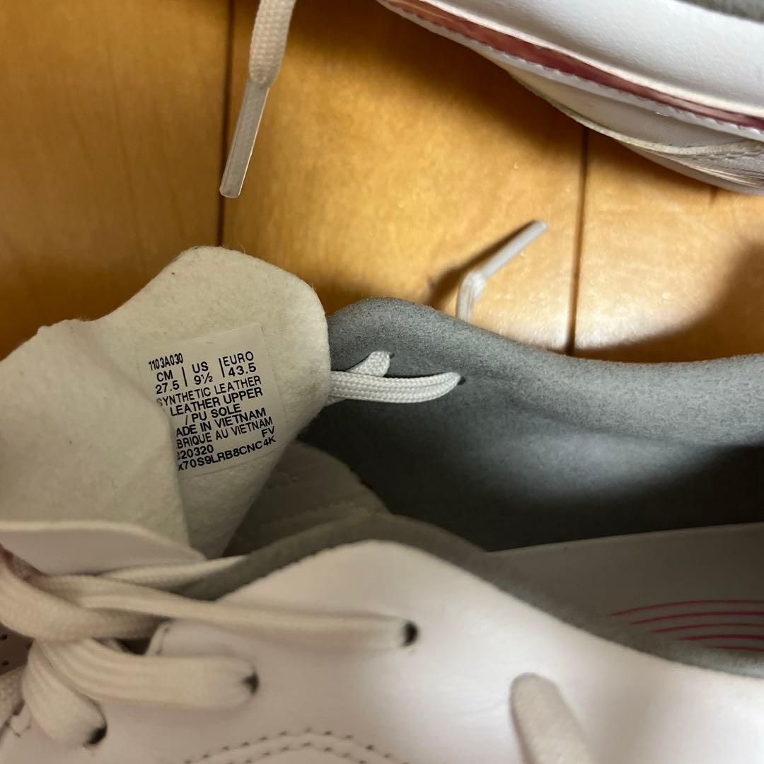 アシックスDSライトAG L.E. ホワイト×ピンク