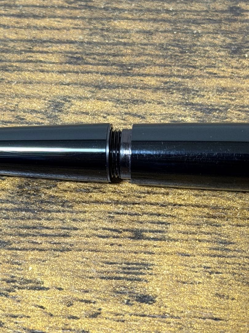 筆記確認＆洗浄済　1960年代　モンブラン　12 万年筆 18金　ゴールド　細字