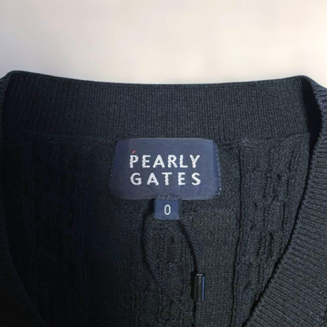【新品タグ付き】PEARLY GATES パーリーゲイツ ニットベスト サイズ0