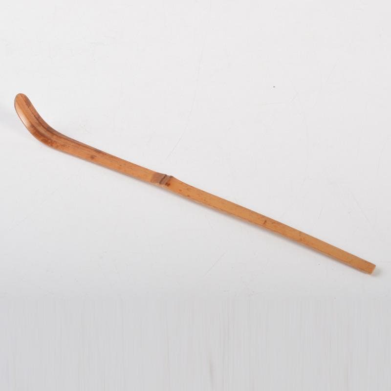 桃太郎　茶杓　銘「むさしの」　前大徳　戸上明道書付　共筒共箱　C6631