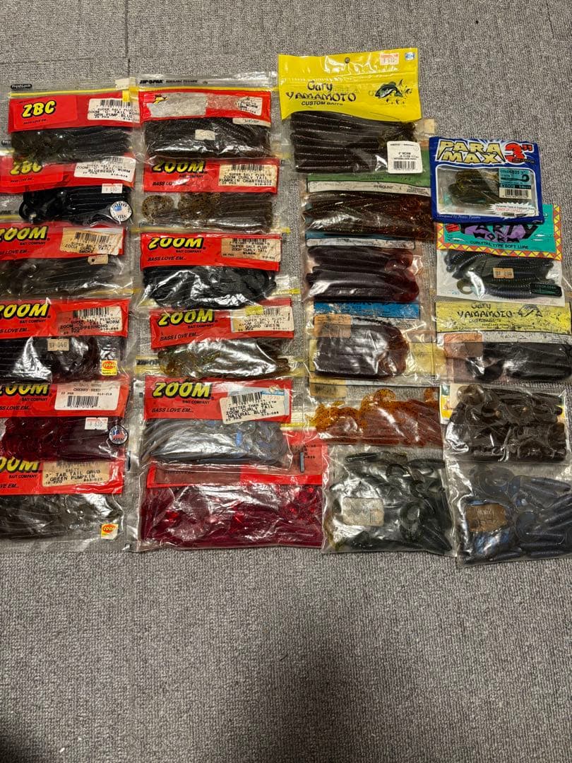 ソフトルアー ワーム まとめ売り バス釣り