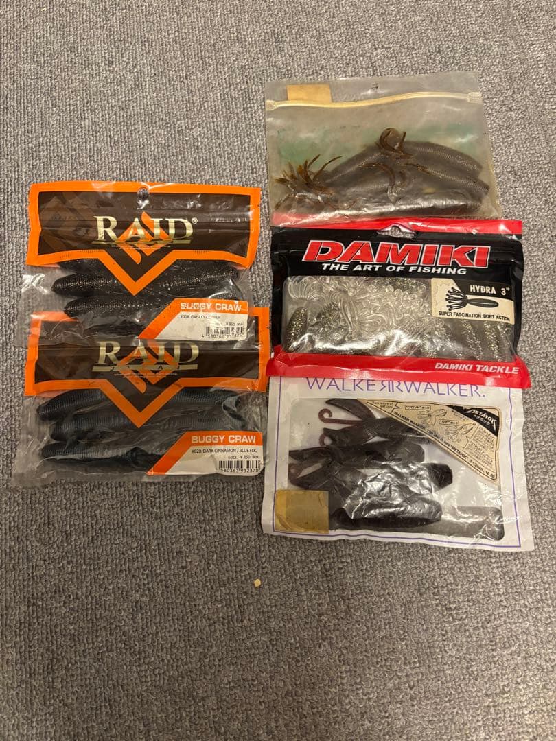 ソフトルアー ワーム まとめ売り バス釣り