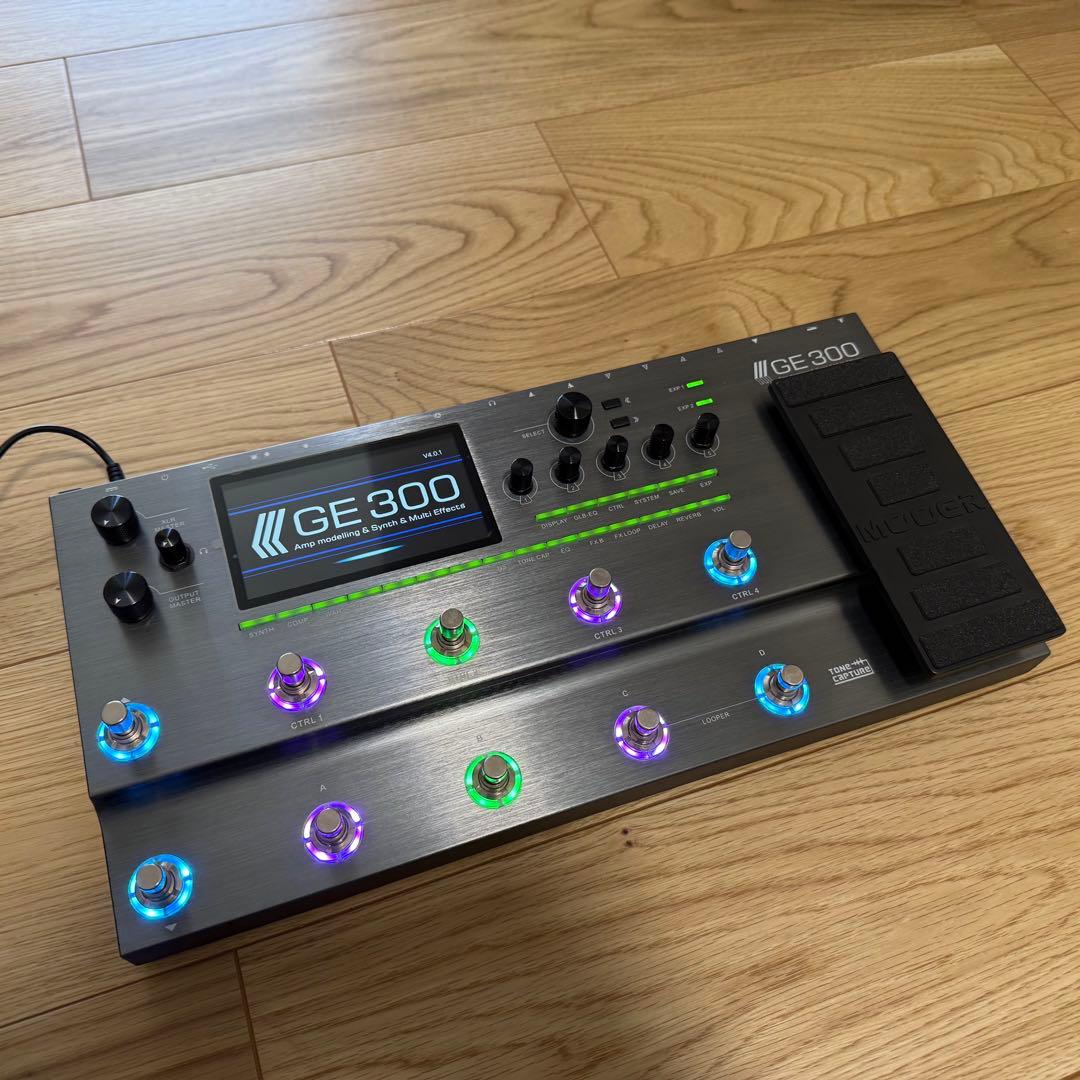 【美品】Mooer GE300 マルチエフェクター / トーンキャプチャ搭載