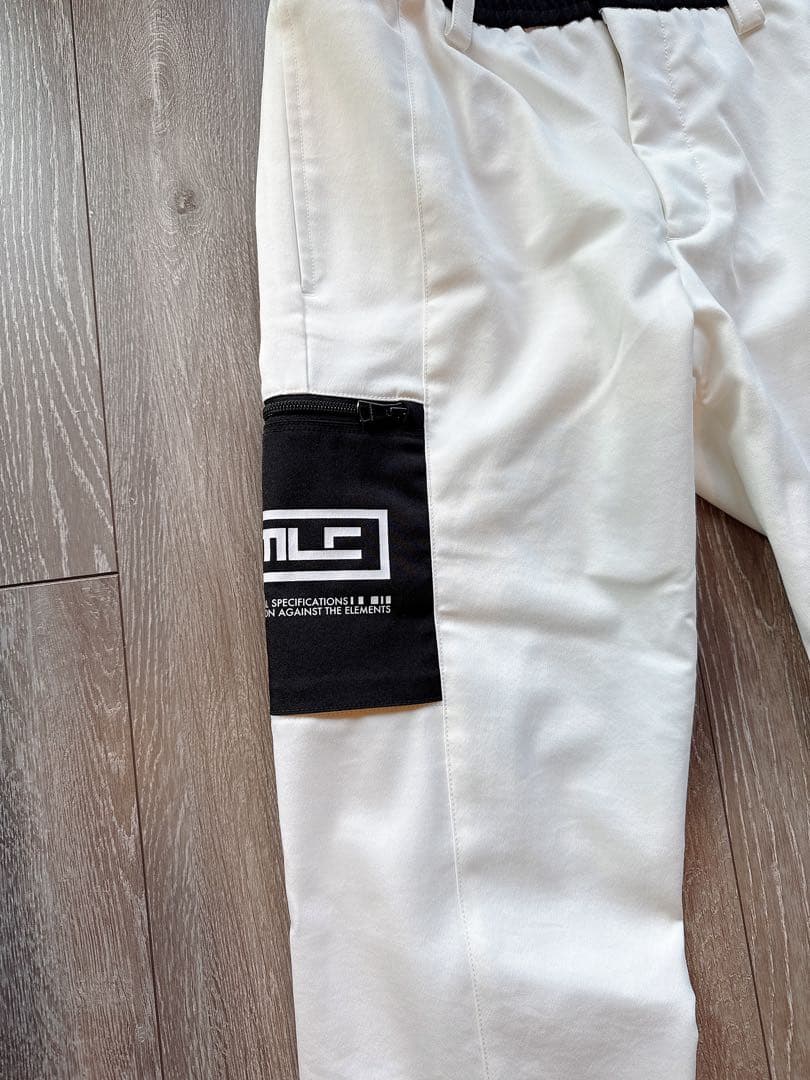 【美品】MARK&LONA パンツ ボトムス 白 CODE スウェット