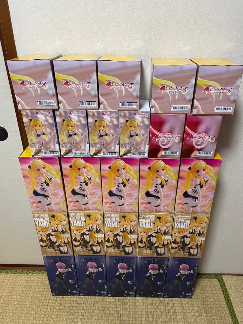 ToLOVEる とらぶる ダークネス 金色の闇 フィギュア 26個