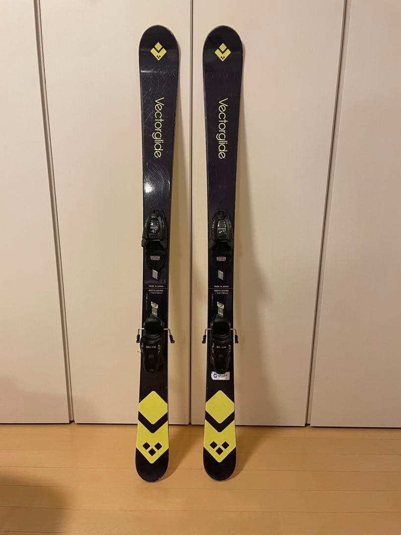 送料着払い★Vectorglide スキー板 130cm ビンディング付き