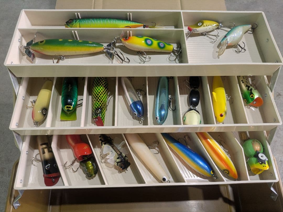 オールドルアー　タックルボックスセット