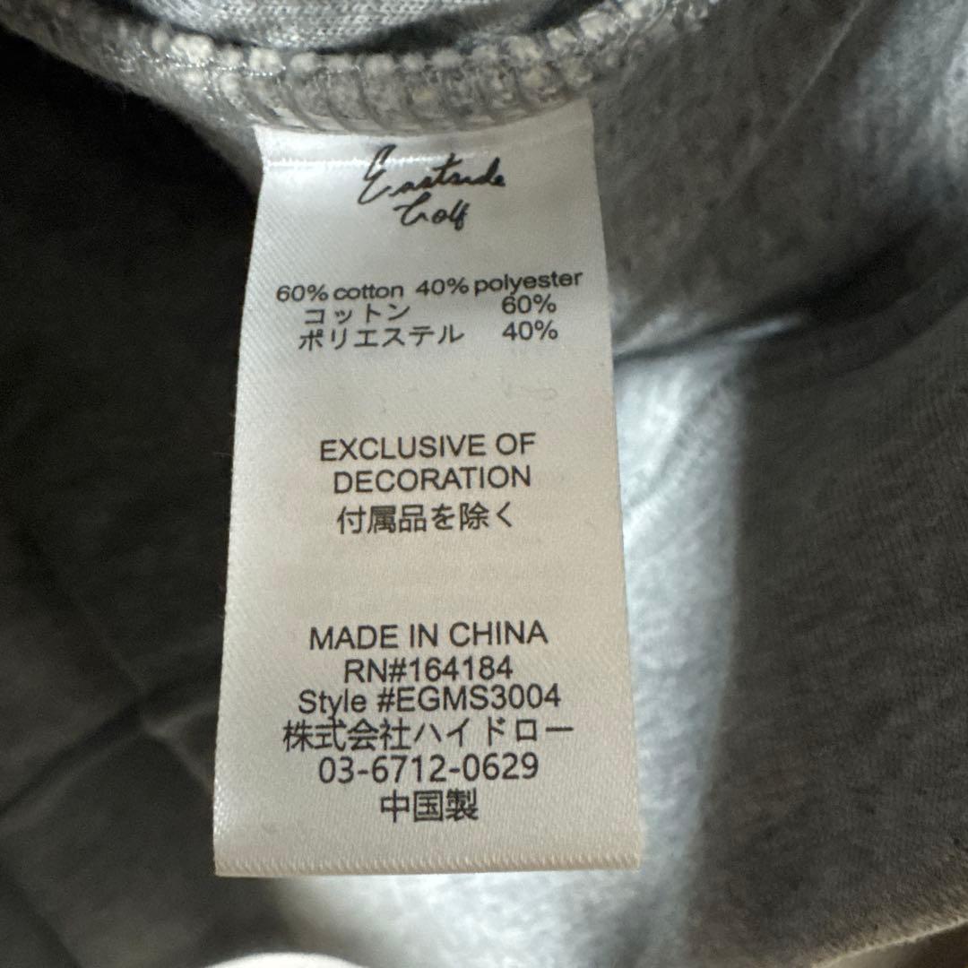 【新品未使用】イーストサイドゴルフ　S スウェット　グレー