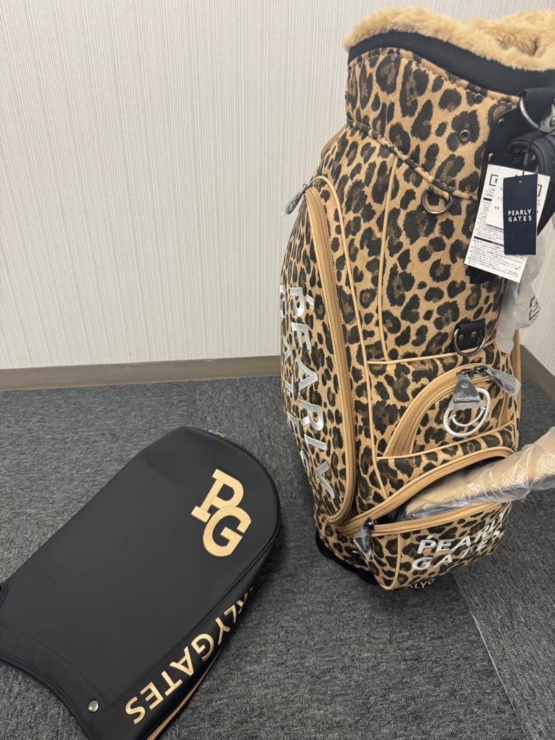 【超希少 】パーリーゲイツ ヒョウ柄 キャディバッグ レオパード