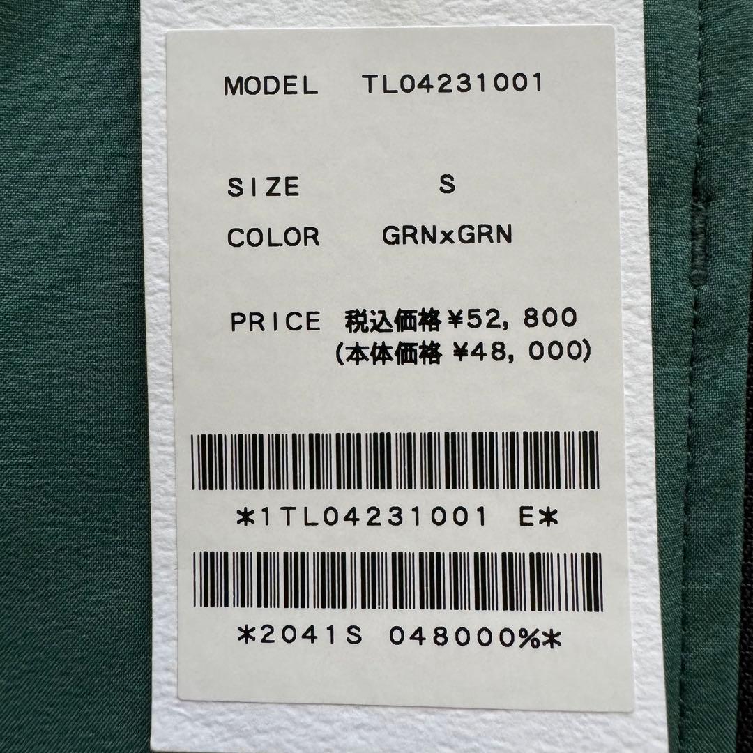 新品未使用　TFW49 ジップアップ　ブルゾン　サイズS