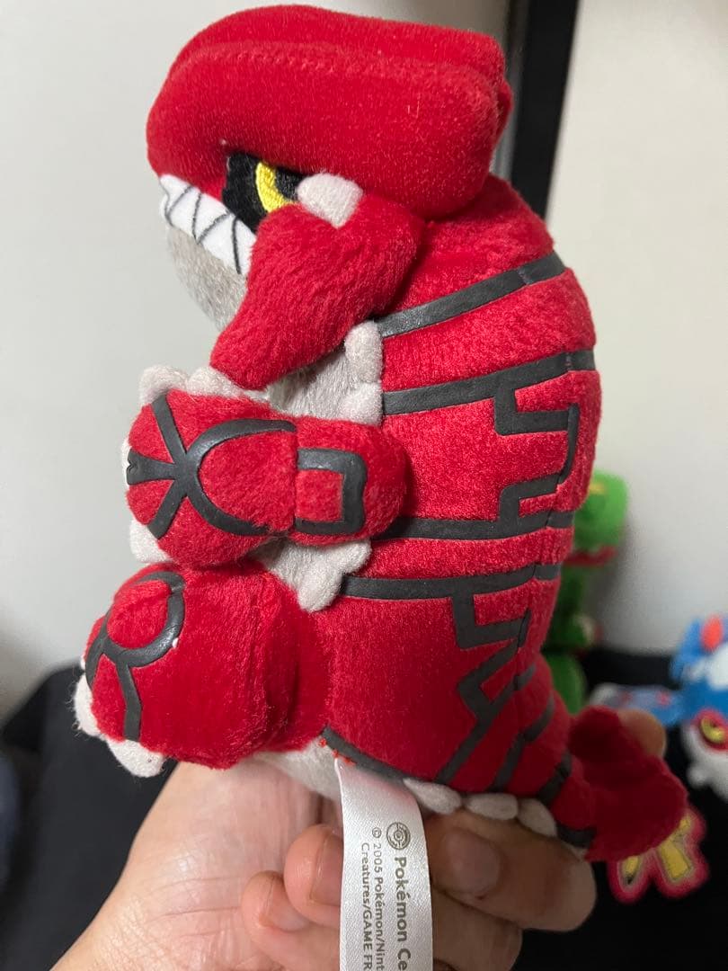 ポケモンぬいぐるみ　ポケドール　グラードン、カイオーガ、レックウザ