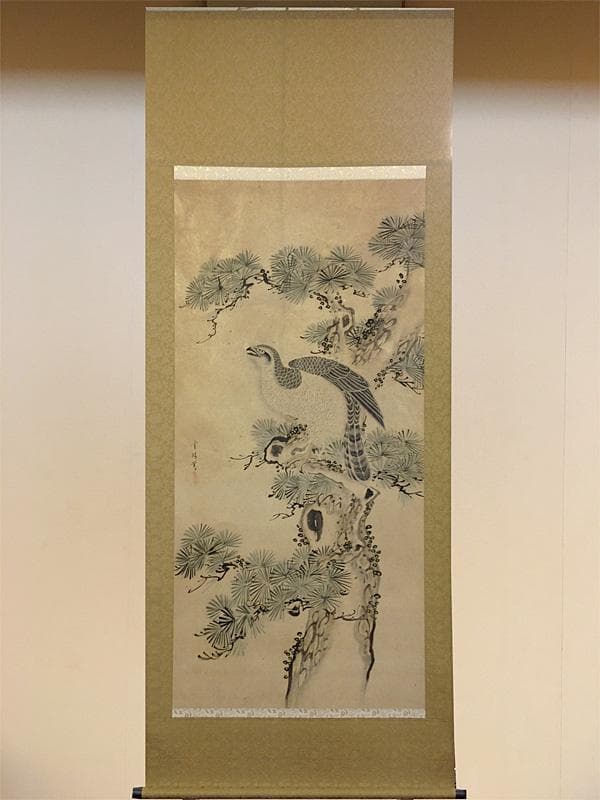 ★古美術！　小野雲鵬 松鷹図