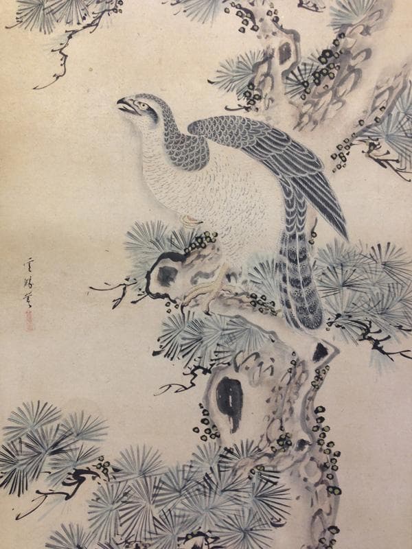 ★古美術！　小野雲鵬 松鷹図