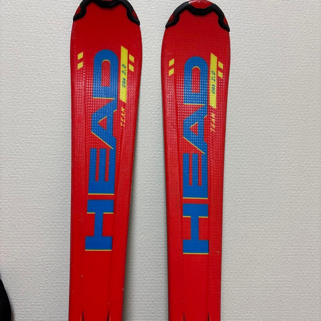 Head ジュニアスキー板　137cm +ストック付き