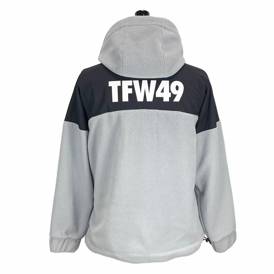 定価5.3万　TFW49 ボア　パーカー　ライトグレー　XL ゴルフ