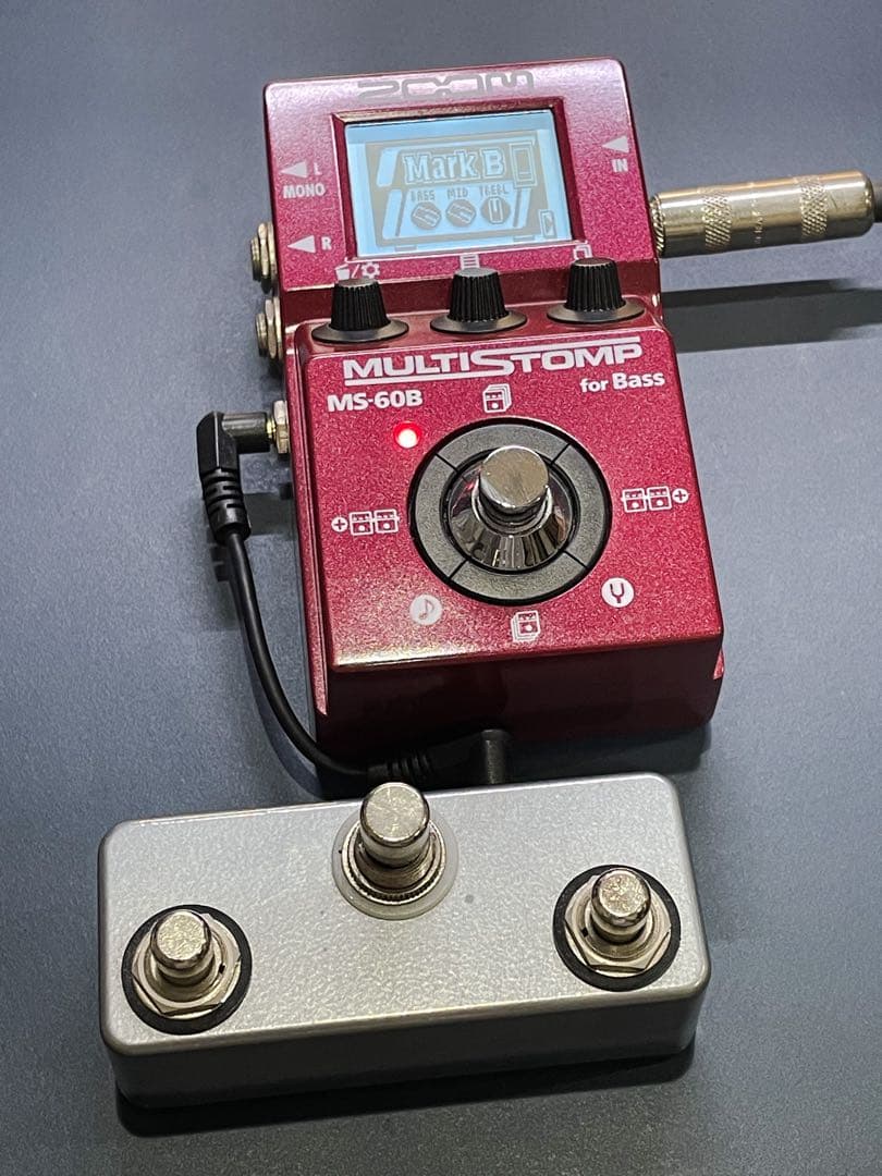 ZOOM MS-60B マルチエフェクター 改造あり
