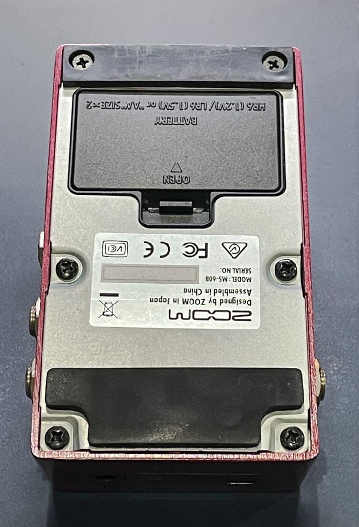 ZOOM MS-60B マルチエフェクター 改造あり