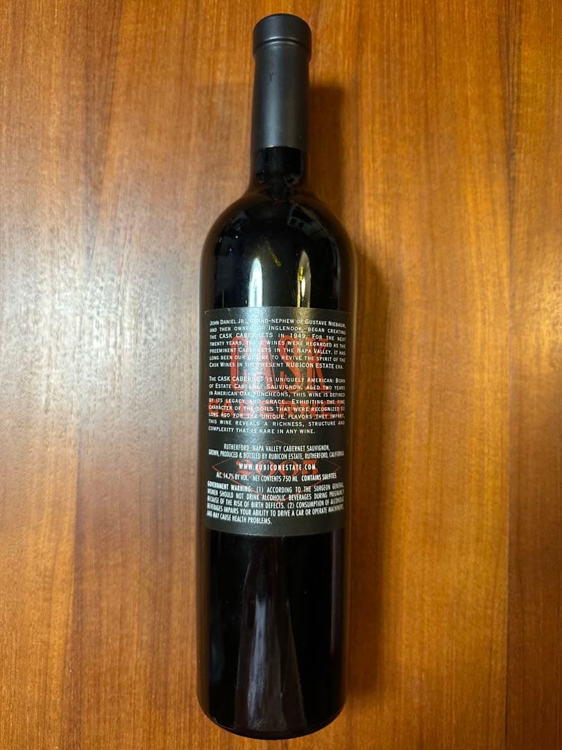 Rubicon Estate Cask Cabernet 2005イングルヌック