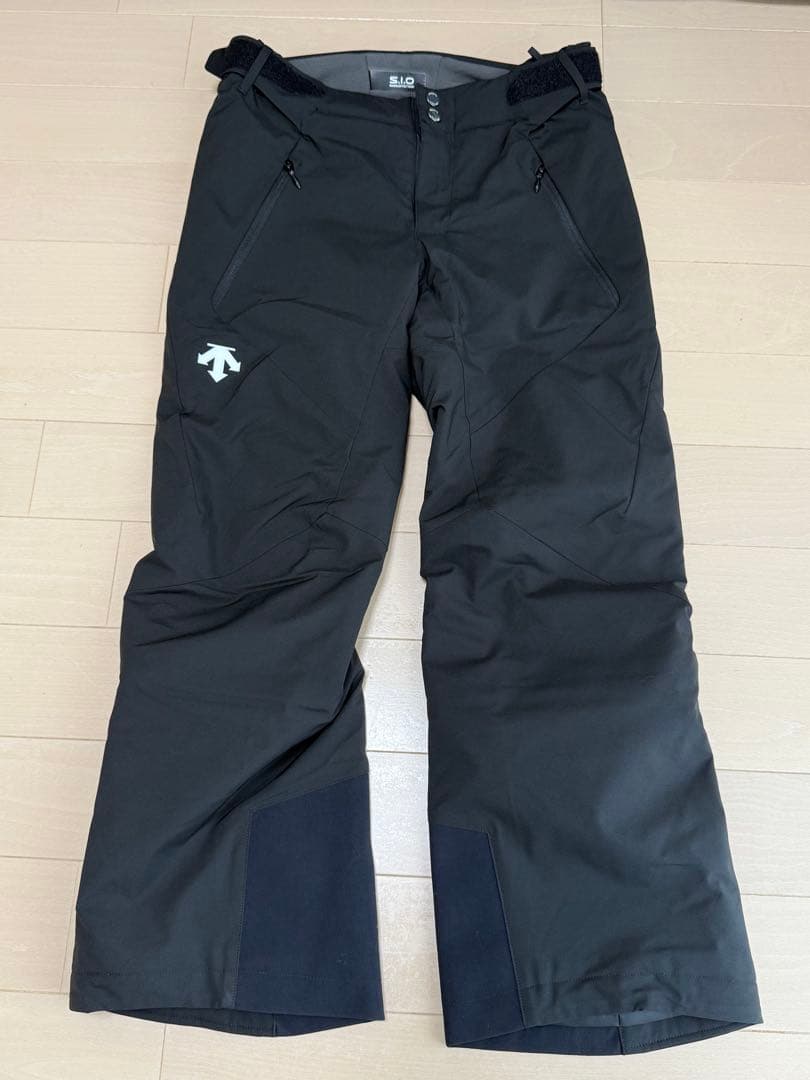 スキーパンツ　ブラック　デサント　2025