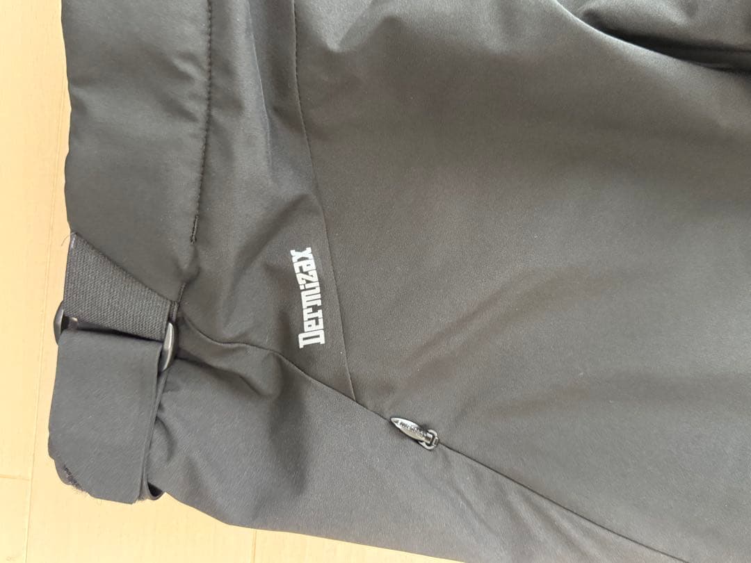 スキーパンツ　ブラック　デサント　2025