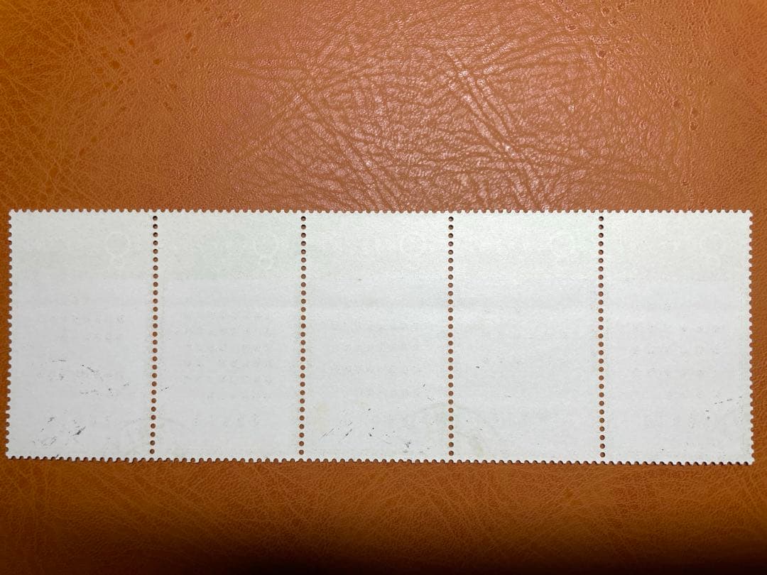 中国切手　毛主席語彔　文1 使用済　5種連刷11種完