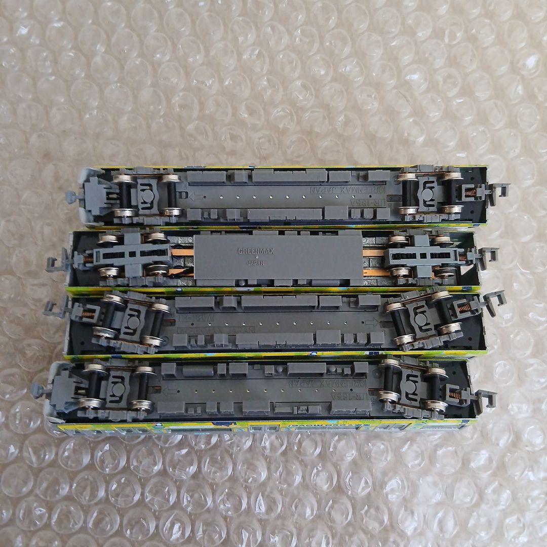 グリーンマックス　名鉄3300系　エコムーブトレイン　4両セット　ジャンク