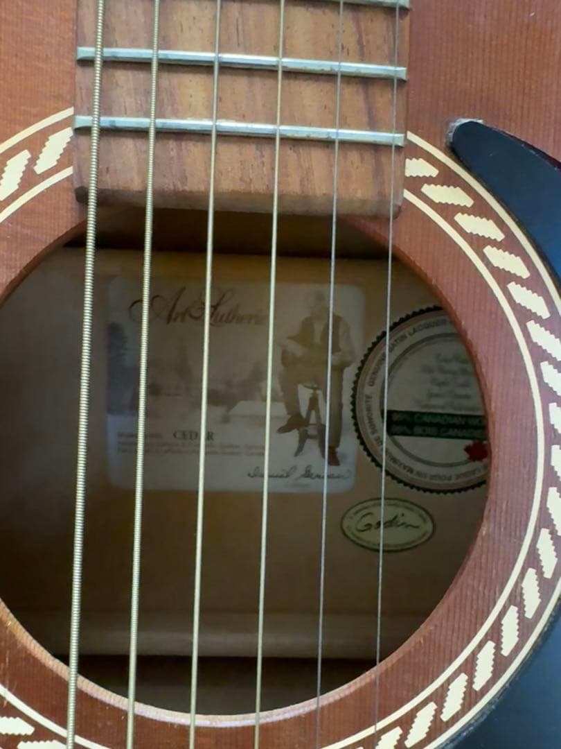 Art & Lutherie cedar アコースティックギター ハードケース付