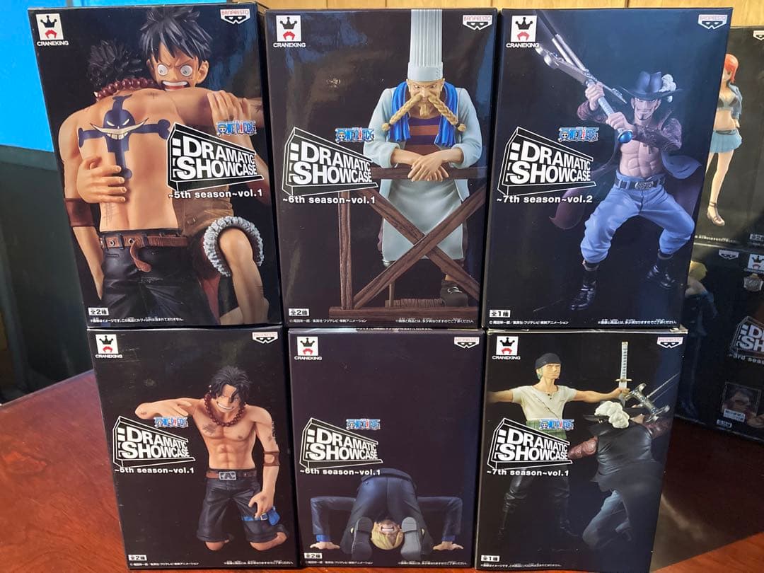 ワンピース　フィギュア ドラマチックショーケース まとめ