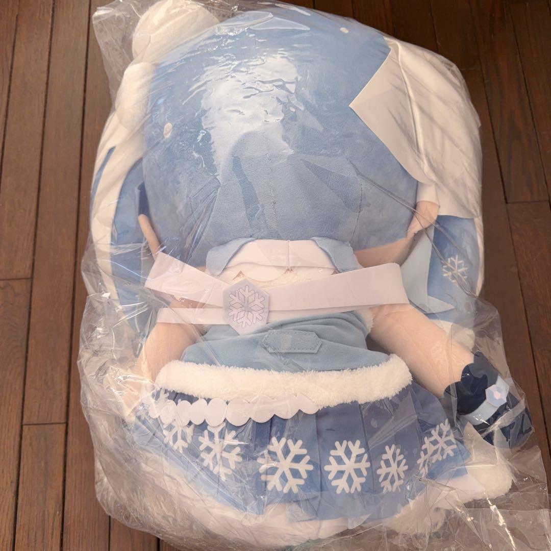 雪ミク2025ふわぷち どでかジャンボ ぬいぐるみ 初音ミク