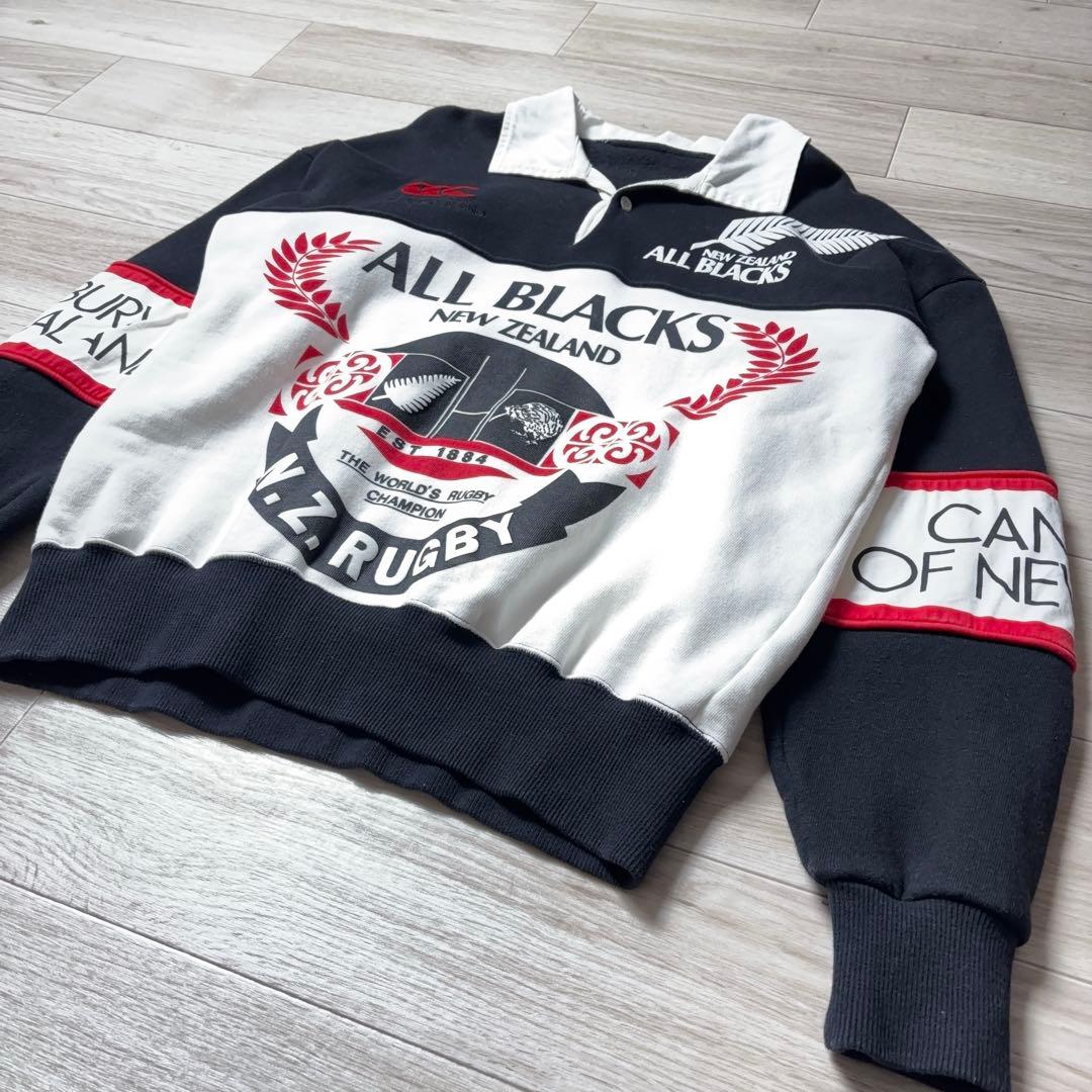 80s Canterbury 1987 W杯 ニュージーランド 優勝記念シャツ