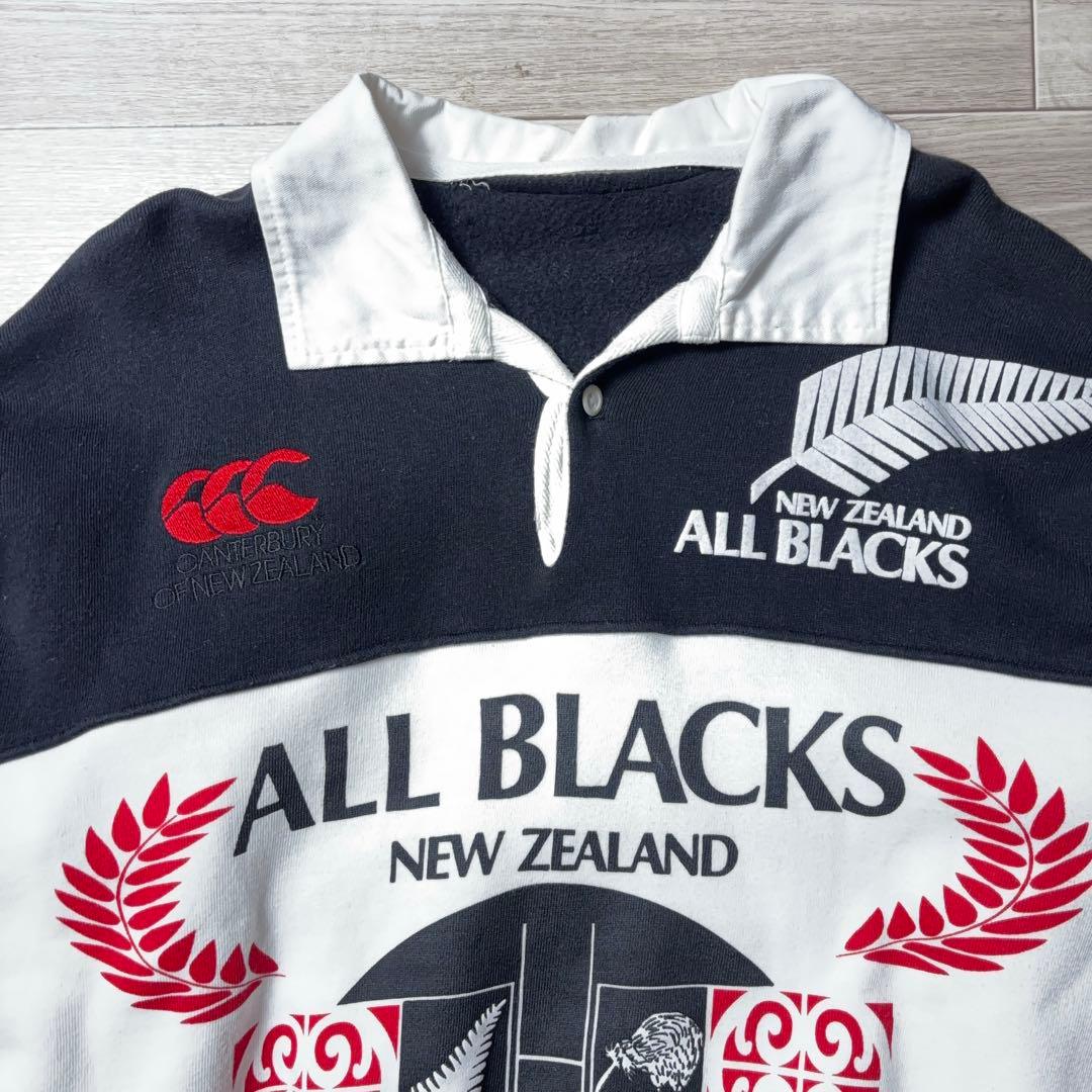 80s Canterbury 1987 W杯 ニュージーランド 優勝記念シャツ