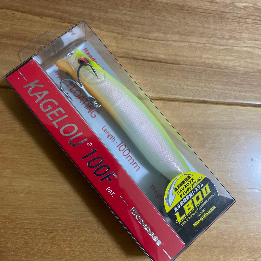 【新品・新色＋】★Megabass★ カゲロウ100F 3個セット