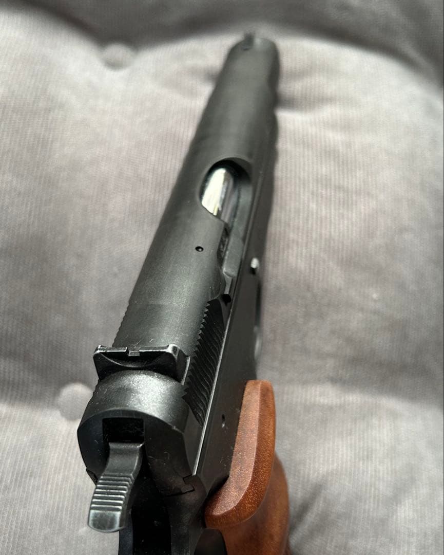 【KSC】Cz75 2nd HW system7 ＋木製グリップ【汚しver】