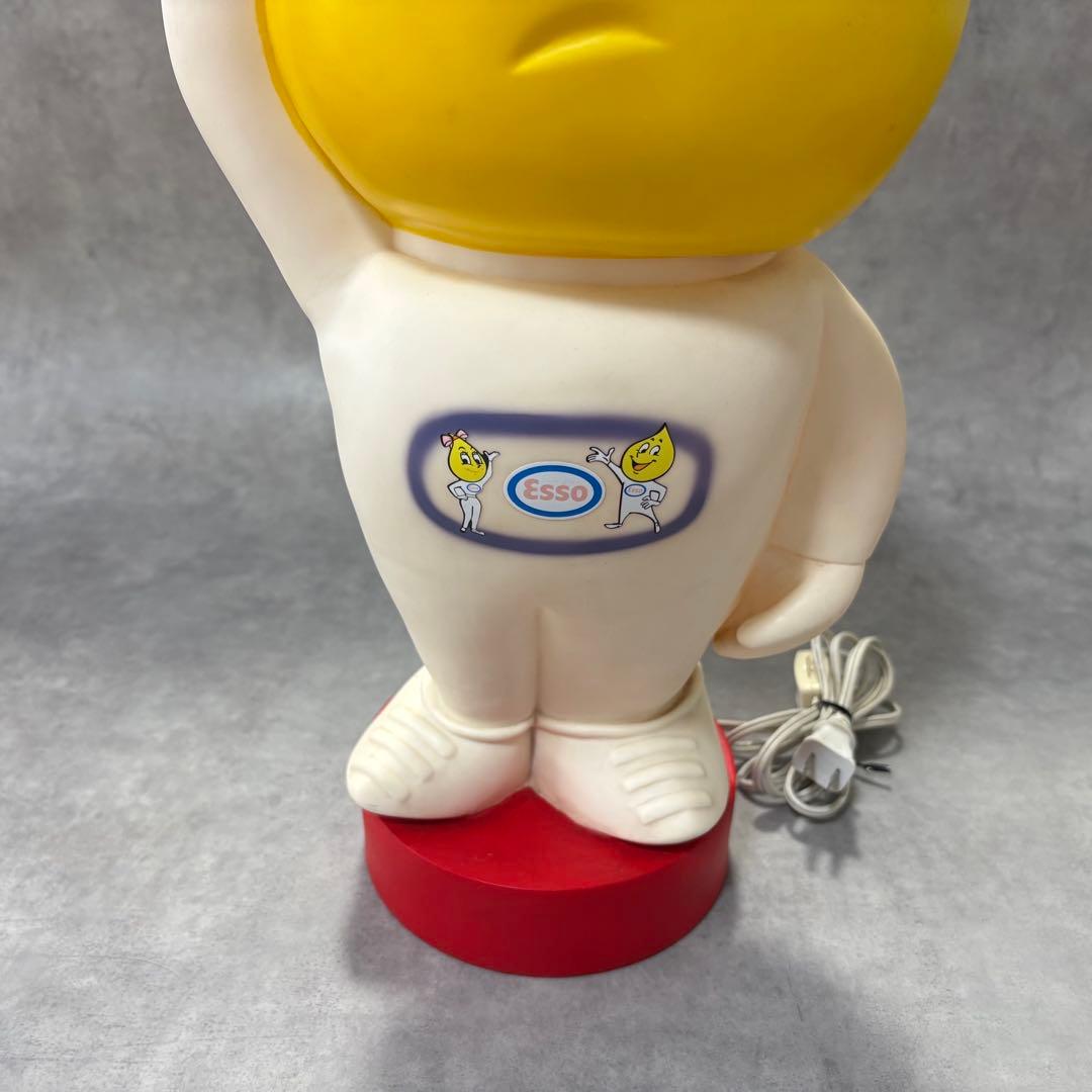 当時物！ESSO エッソボーイランプ ビンテージ レトロ オブジェ フィギュア