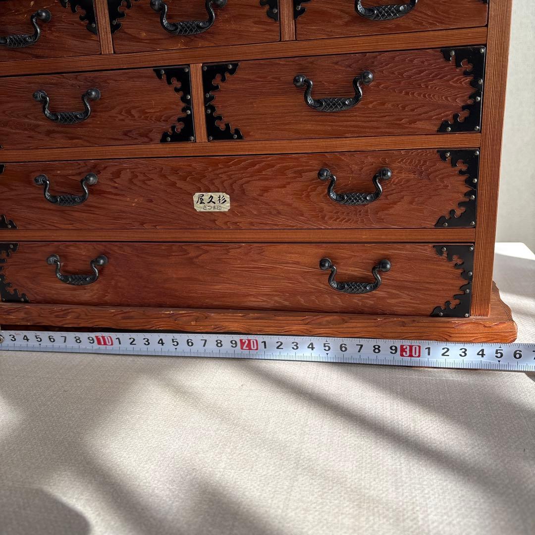 屋久杉　さつま印　小物入れ