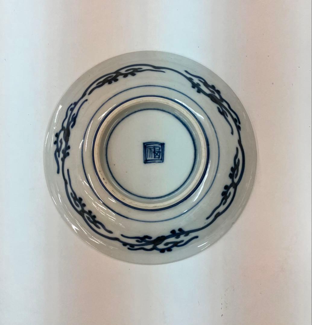 古伊万里 花柄 皿 江戸時代