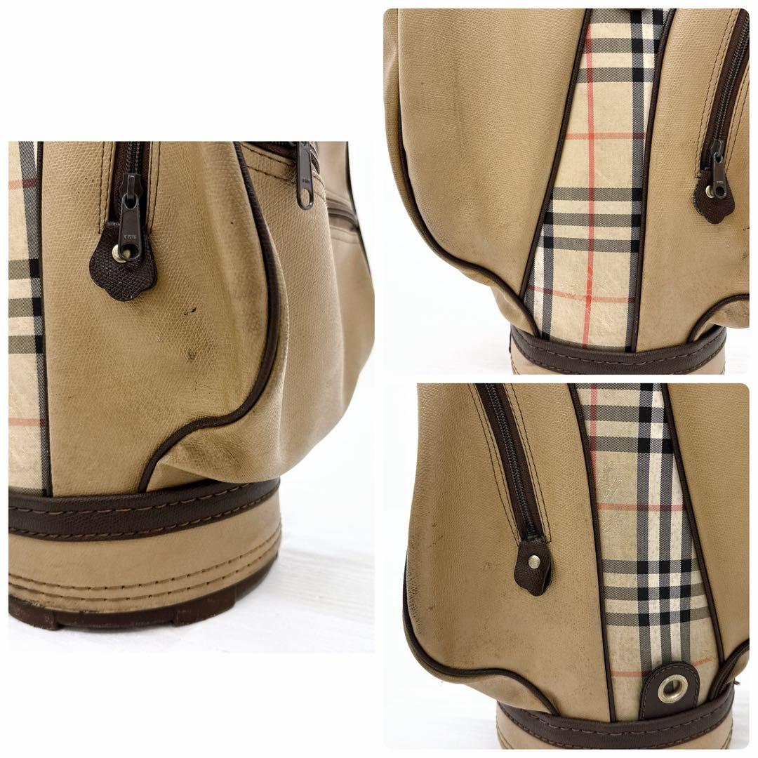 BURBERRYS バーバリー キャディバッグ ゴルフバッグ 7.5型 カート式