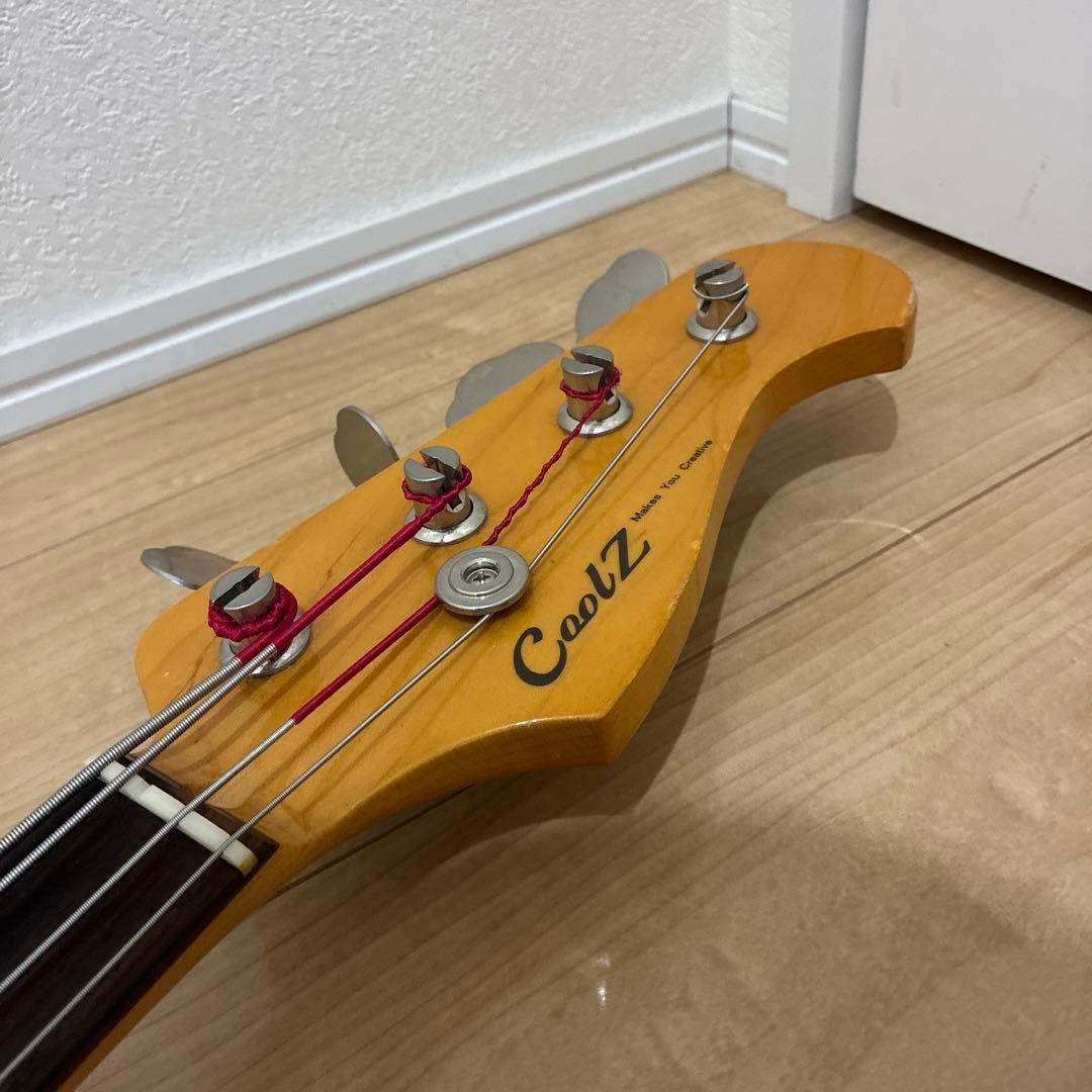 cool z 日本製　jazz bass タイプ　音良し！！調整済み　ラメカラー