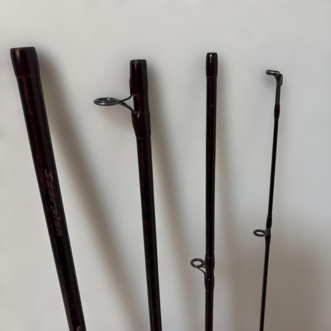 【レア】シマノ　スコーピオン　1601R-4 カーボンロッド　ベイト用　4ピース