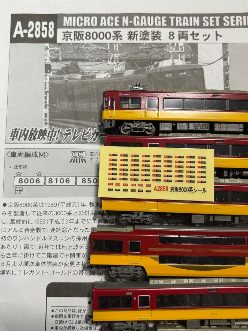 京阪8000系　ジャンク