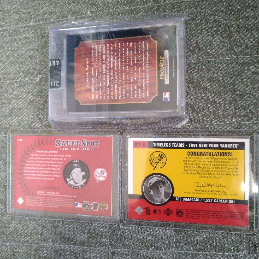 MLB ジョー・ディマジオ　カード3枚セット