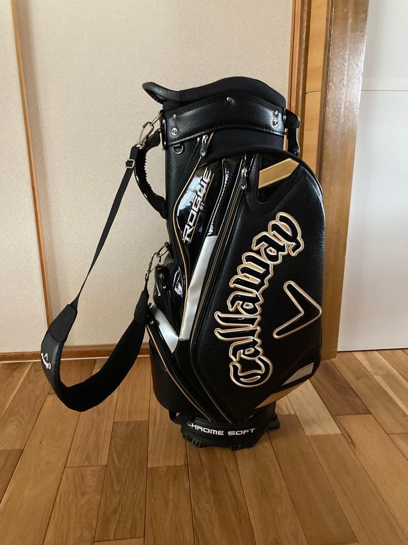 Callaway Rogue キャディバッグ ブラック/ゴールド