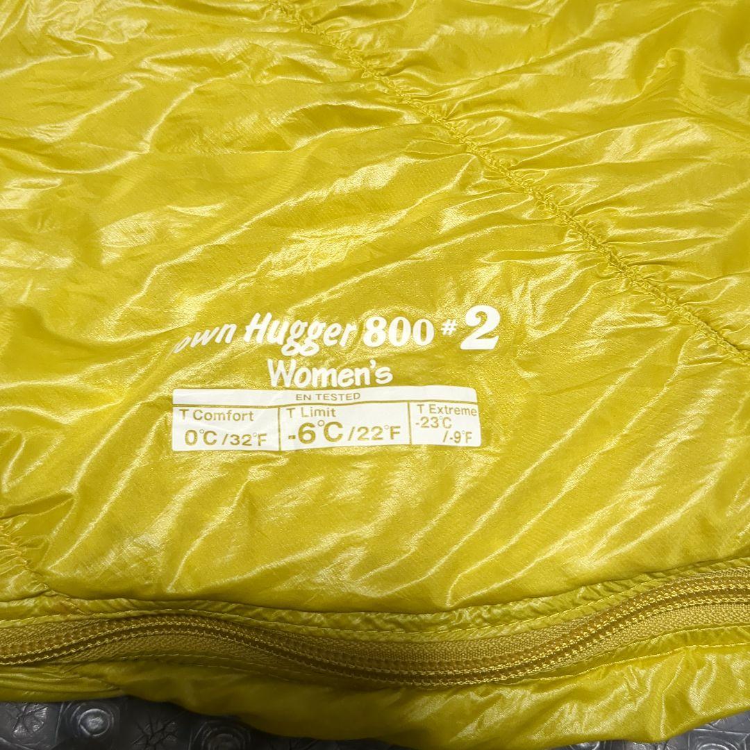 モンベル ダウンハガー 800 #2 レディース ウィメンズ シュラフ 寝袋