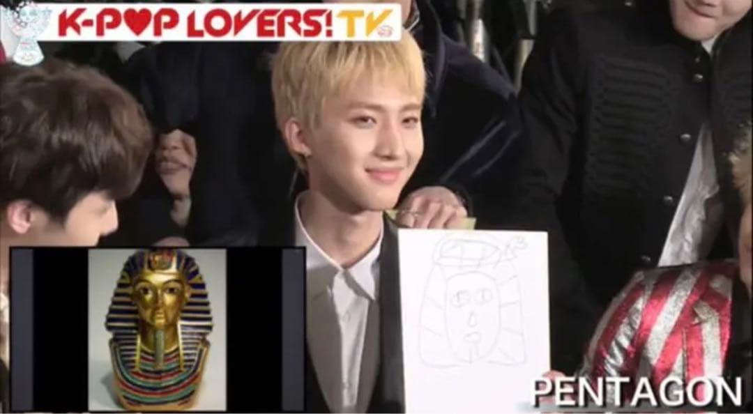 PENTAGON BOYS PLANET フイ　イフェテク　サイン入り色紙