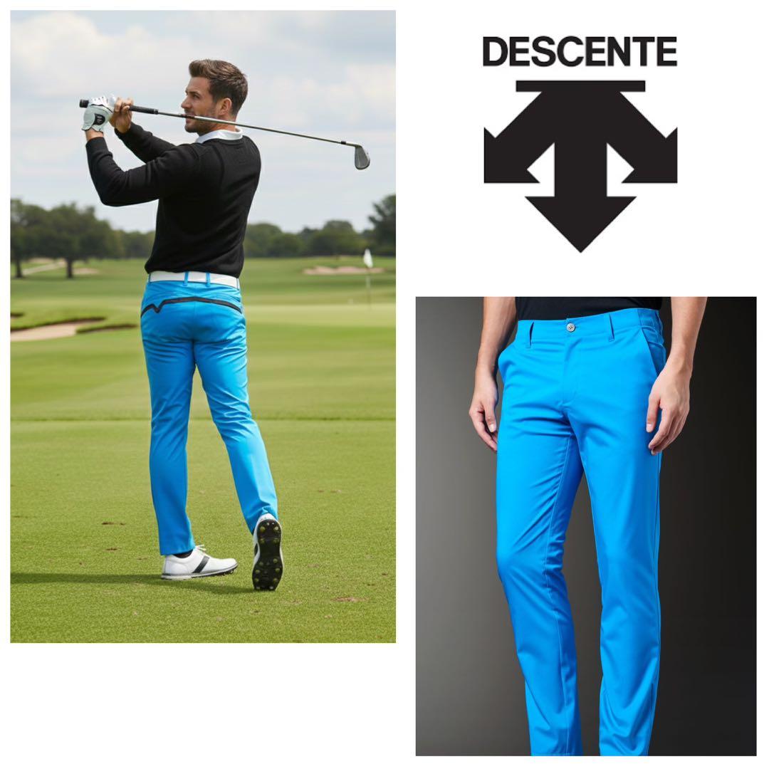 【3XL】DESCENT デサント ゴルフパンツ　撥水パンツ　CDラミネート