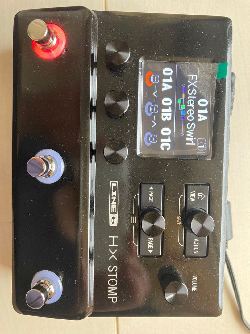 LINE6 HX Stomp（マルチエフェクター、中古）